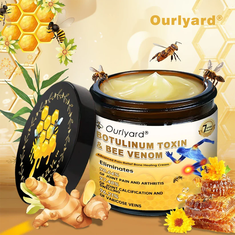 ❄️❄️🍧 Ourlyard® Botulinum Toxin & Bee Venom Pain Relief & Bone Healing Dual Action Soothing Cream (AAOS Recommended)