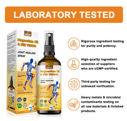 ✅Official Store: Ourlyard™ Magnesium Oil & Bee Venom Joint Healing Spray👨‍⚕️USA Osteopathic Medical Association （AAOS）Approved