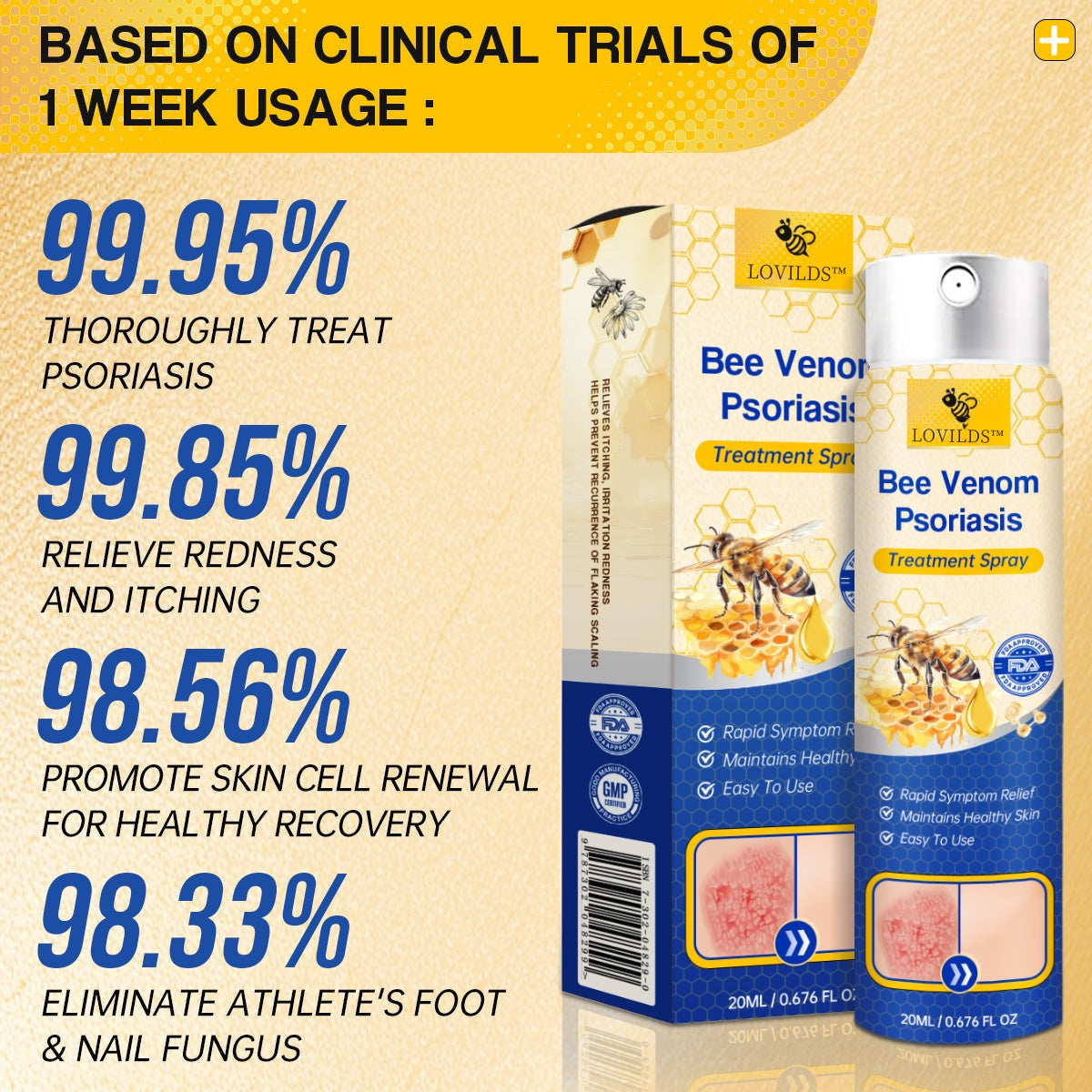 ✅ Official store: 🐝LOVILDS™PsoriaHeal psoriasis Spray 🐝✨👨‍⚕️ Approved by the American Association of Dermatology (AAOS) (for itchy skin, dry, itchy, redness, scales, eczema, rash, skin inflammation, etc.)