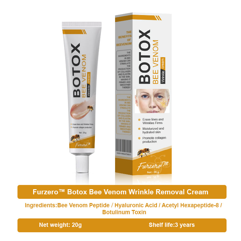 (🥳Made and Shipped from USA✅) Furzero™ Botox Bee Venom Wrinkle Removal Cream- LAST DAY 70% OFF
