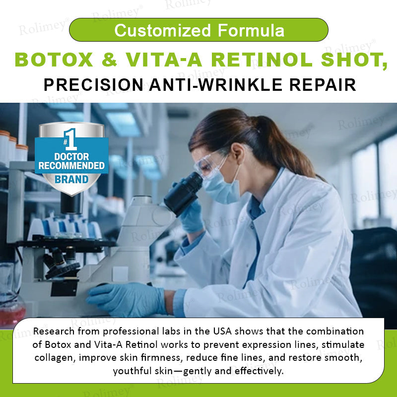 🔥Made and shipped from the CA 💫Rolimey® Botox & Vita-A Retinol Shot Wrinkle-Lift Tightening cream - Last Day Promotion 70% OFF