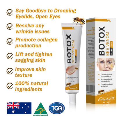 (🥳Made and Shipped from USA✅) Furzero™ Botox Bee Venom Wrinkle Removal Cream- LAST DAY 70% OFF