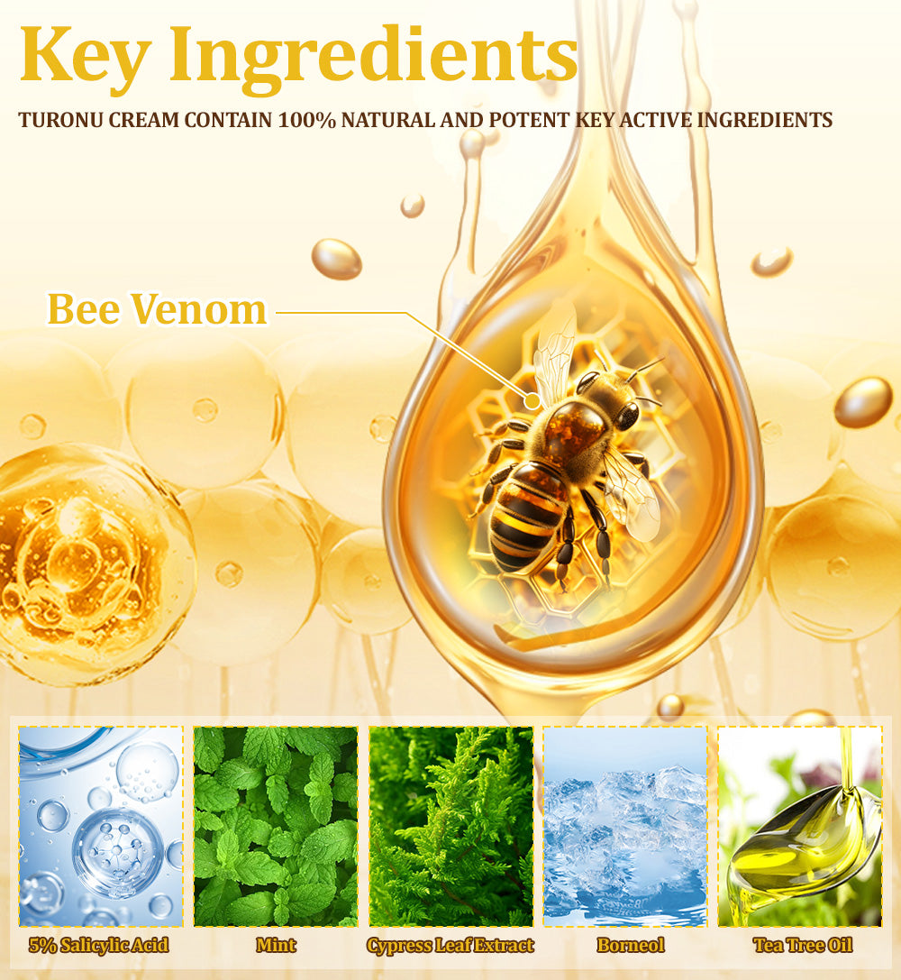 🌟👍Official Store: Flysmus™ Bee Venom Skin Treatment Cream👨‍⚕️American Academy of Dermatology (AAD) Approved.