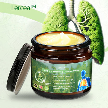 👑Official Store:Lercea™ 👑Mullein Clear Lung Repair Cream - endorsed by the British Thoracic Society to support lung health🎉🎉