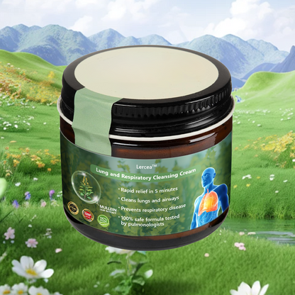 👑Official Store:Lercea™ 👑Mullein Clear Lung Repair Cream - endorsed by the British Thoracic Society to support lung health🎉🎉