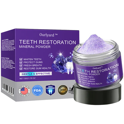 Official Store | ✨Ourlyard™ Tooth Health Mineral Powder - ✅FDA-Approved