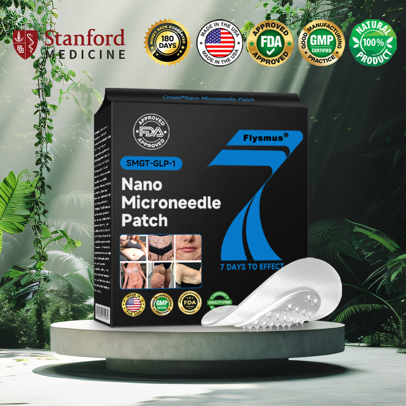 💫[7 Days to See Yourself Differently]Flysmus® 🎁 Nano Microneedle Patch with SMGT-GLP-1 & Matrixyl 3000 – Slimming, Skin Tightening, Blood Sugar Support, No Injection, 7-Day Result🌍