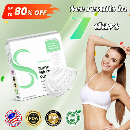 👩‍⚕️Croaie™ SMGT-GLP-1 Nano Microneedle Patch✨（Painless, long-lasting, addressing diabetes, obesity, and cardiovascular diseases）