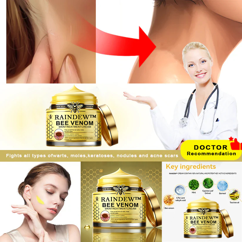 ✅ Official Store: [Winter-Skincare] Flysmus™ Bee Venom Skin Treatment Cream（Meets AAD Standards）🧑‍⚕️