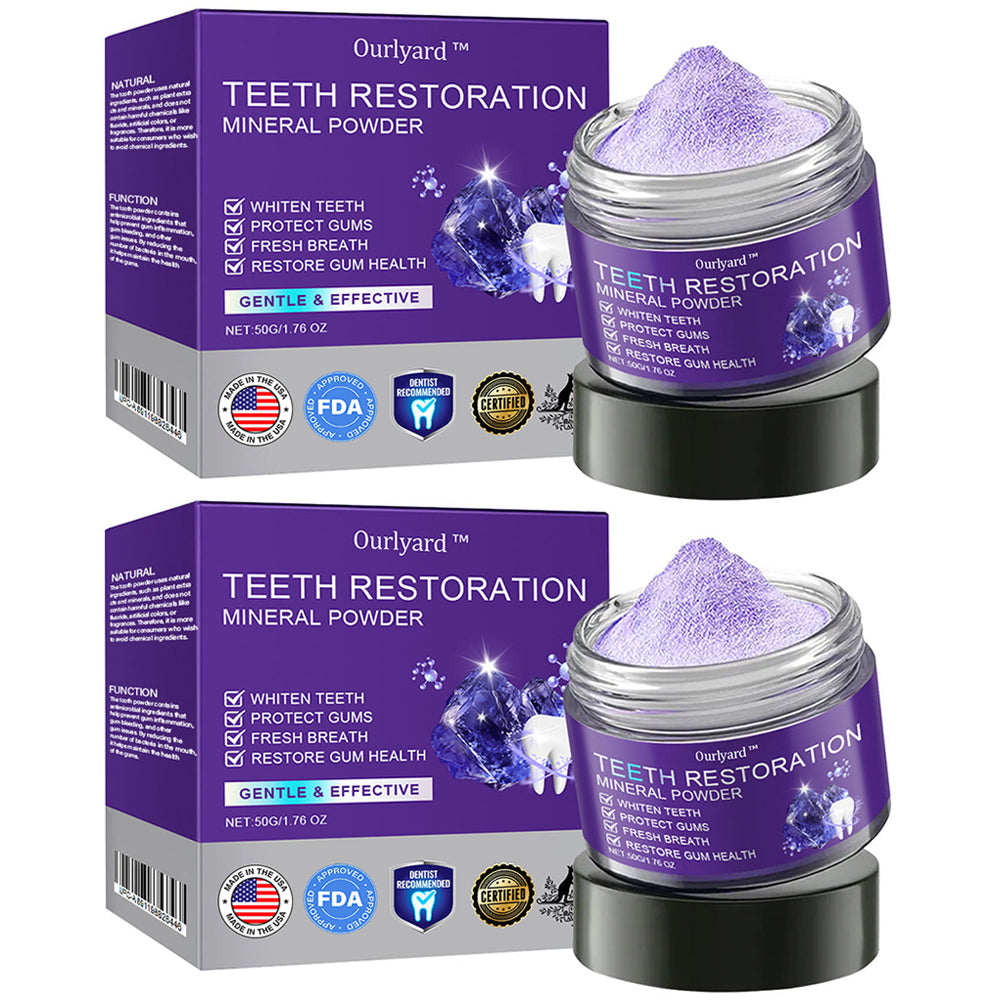 Official Store | ✨Ourlyard™ Tooth Health Mineral Powder - ✅FDA-Approved