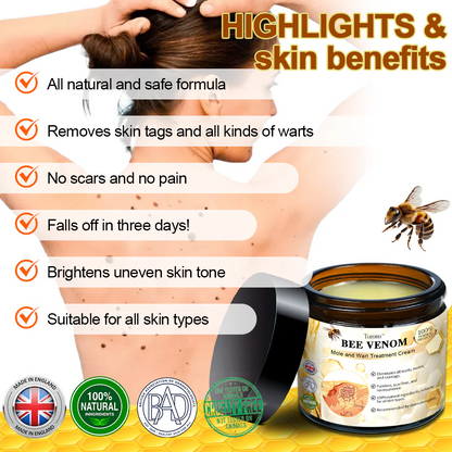 ✨✨Turonu™ Bee Venom Skin Treatment Cream（𝐴𝐴𝐷 𝑅𝑒𝑐𝑜𝑚𝑚𝑒𝑛𝑑𝑒𝑑）