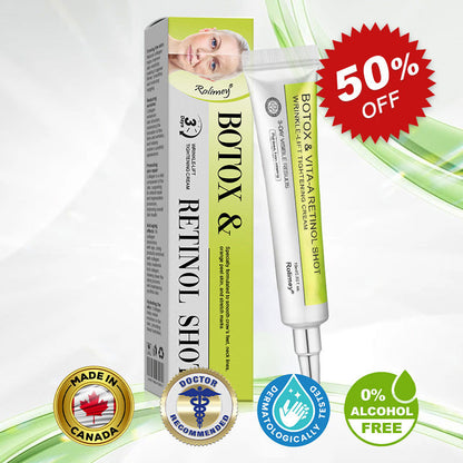 🔥Made and shipped from the CA 💫Rolimey® Botox & Vita-A Retinol Shot Wrinkle-Lift Tightening cream - Last Day Promotion 70% OFF