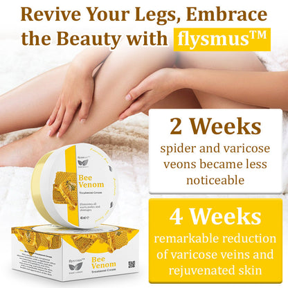 🏆✅flysmus™ Bee Venom Treatment Cream🐝: Helps with Eczema, Psoriasis, Acne, Rosacea, Fungal Infections, and Warts