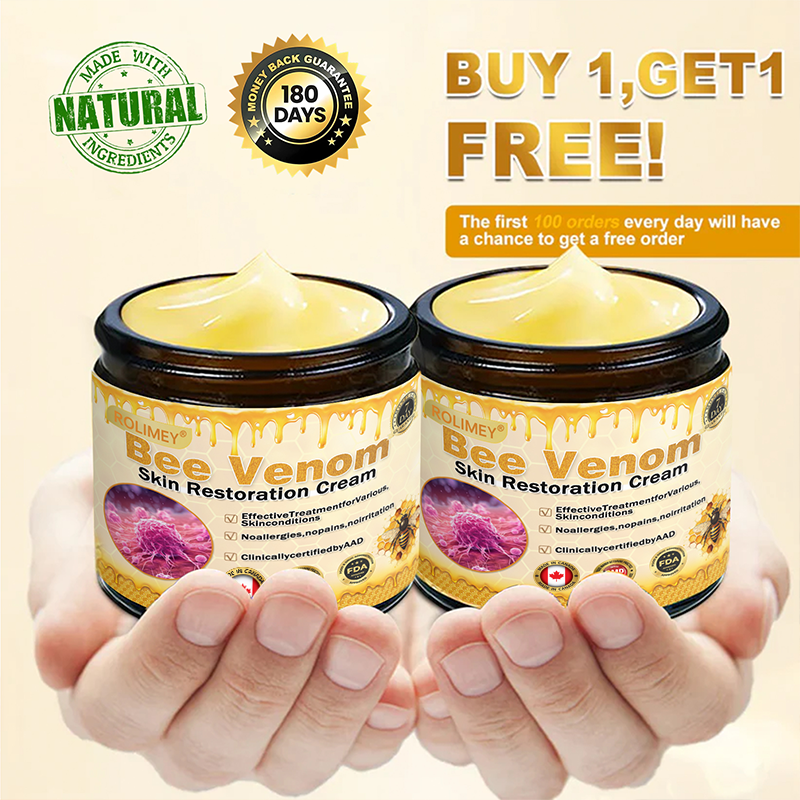 ⚡🧑‍⚕️Rolimey® Bee venom Pro Comprehensive Cream — 🔥Limited Time 80% OFF🔥