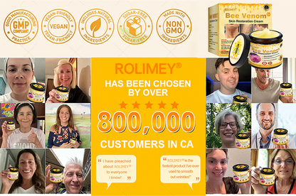⚡🧑‍⚕️Rolimey® Bee venom Pro Comprehensive Cream — 🔥Limited Time 80% OFF🔥