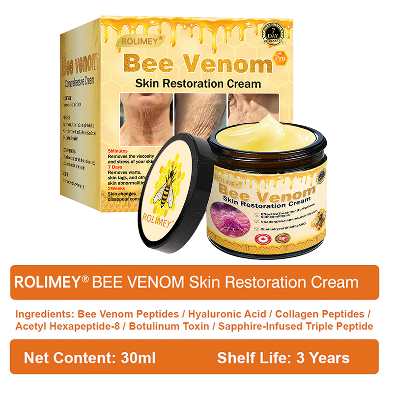 ⚡🧑‍⚕️Rolimey® Bee venom Pro Comprehensive Cream — 🔥Limited Time 80% OFF🔥