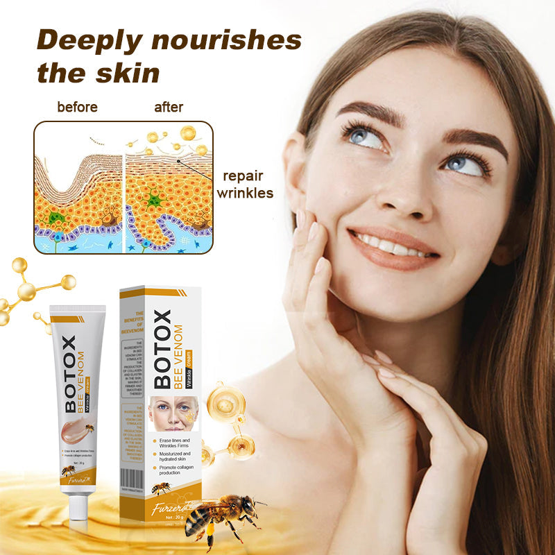 (⛰️Made and Shipped from USA✅) Furzero™ Botox Bee Venom Wrinkle Removal Cream- LAST DAY 70% OFF