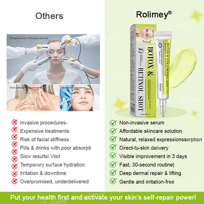 🔥Made and shipped from the CA 💫Rolimey® Botox & Vita-A Retinol Shot Wrinkle-Lift Tightening cream - Last Day Promotion 70% OFF