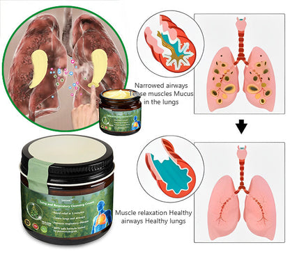 👑Official Store:Lercea™ 👑Mullein Clear Lung Repair Cream - endorsed by the British Thoracic Society to support lung health🎉🎉