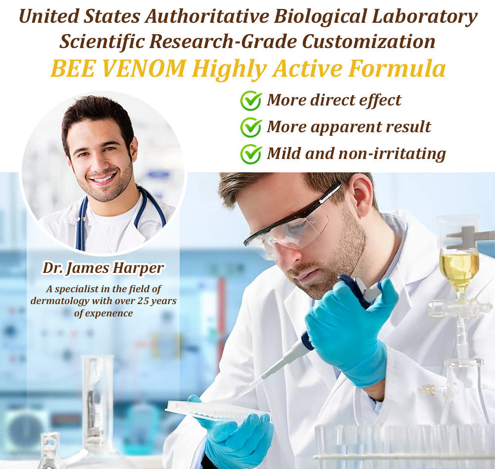 🌟👍Official Store: Flysmus™ Bee Venom Skin Treatment Cream👨‍⚕️American Academy of Dermatology (AAD) Approved.