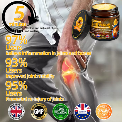 ✅ Official Store: Bee-Venom Pain-Relief Bone Healing Cream ✅ (FDA Approved) (🔥 Last Day Promotion - 80% OFF ) 🍀