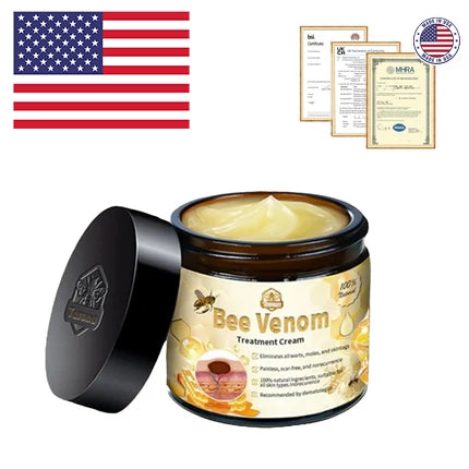 🌟👍Official Store: Flysmus™ Bee Venom Skin Treatment Cream👨‍⚕️American Academy of Dermatology (AAD) Approved.