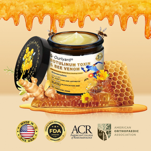❄️❄️🍧 Ourlyard® Botulinum Toxin & Bee Venom Pain Relief & Bone Healing Dual Action Soothing Cream (AAOS Recommended)