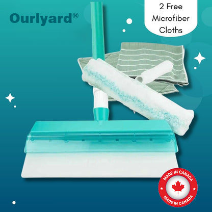Ourlyard® Recyclable Silicone Window Squeegee Kit