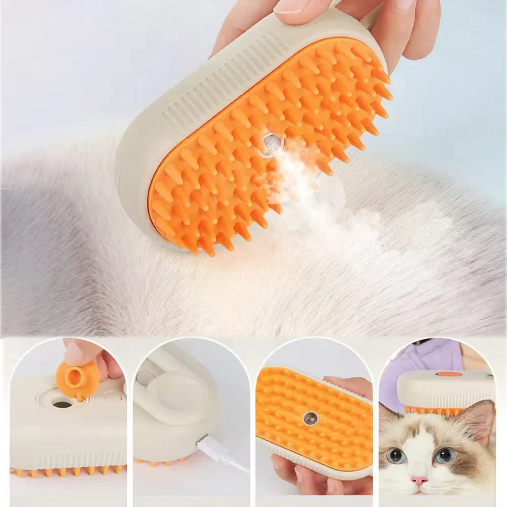 PawfectStart™ Ultra-Steam Brush