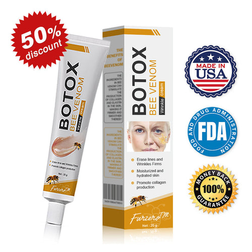 (⛰️Made and Shipped from USA✅) Furzero™ Botox Bee Venom Wrinkle Removal Cream- LAST DAY 70% OFF