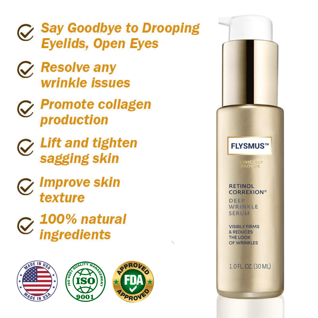 (🍇Made and Shipped from Australia✅) Flysmus™ Retinol Correxion Deep Wrinkle Retinol Face Serum