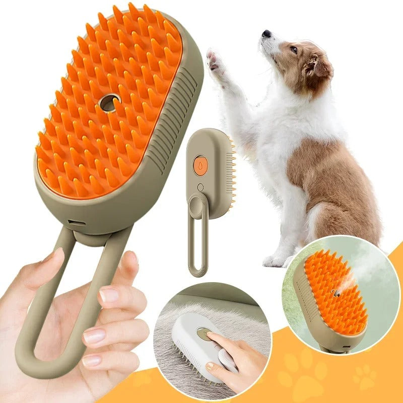 PawfectStart™ Ultra-Steam Brush